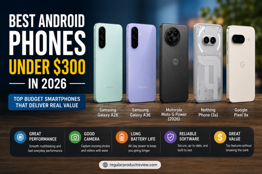 Best Android Phones Under $300 