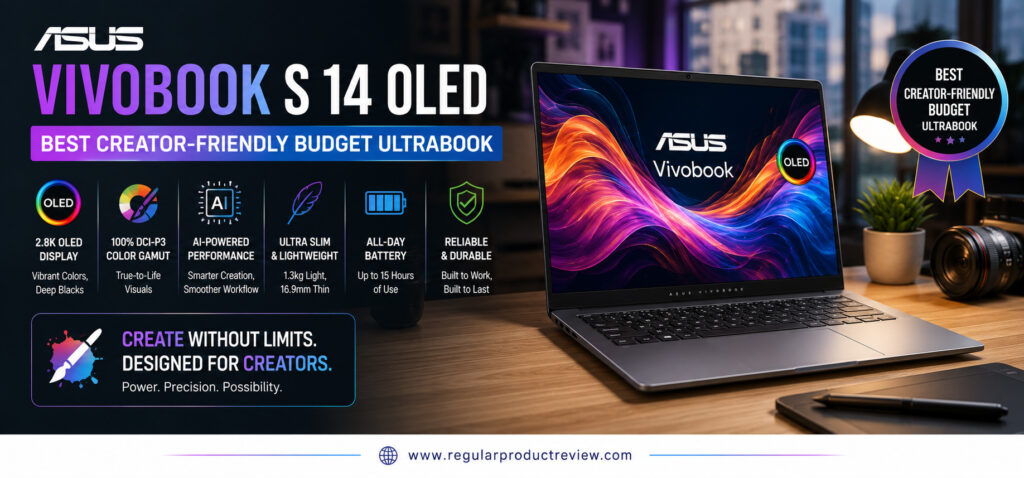 ASUS Vivobook S 14 OLED Best Creator-Friendly Budget Ultrabook