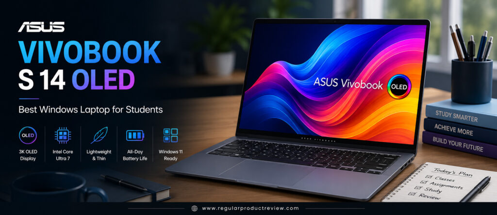 ASUS Vivobook S 14 OLED Best Windows Laptop for Students