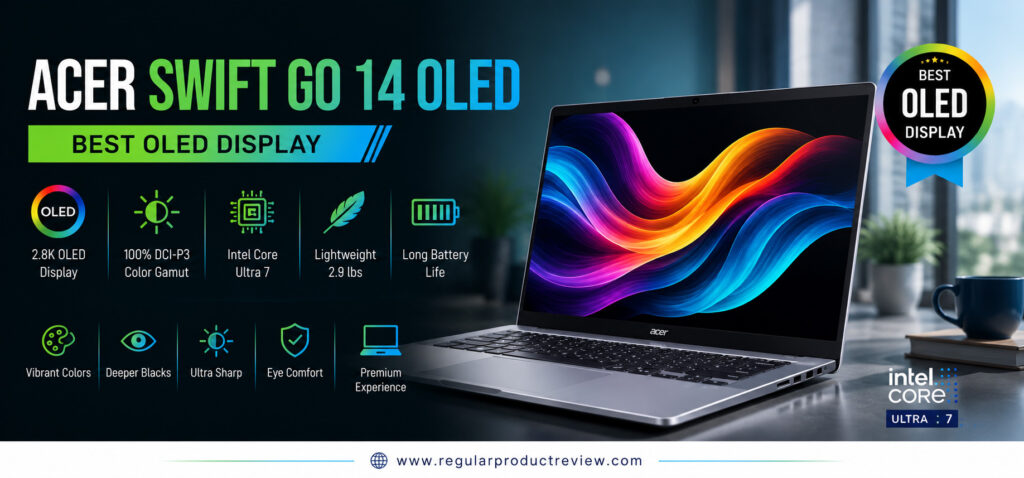 Acer Swift Go 14 OLED Best OLED Display