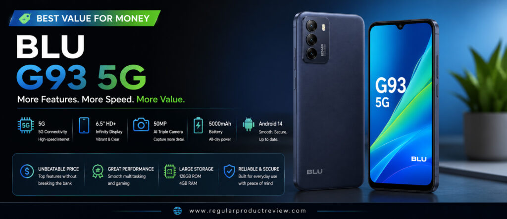 BLU G93 5G Best Value for Money