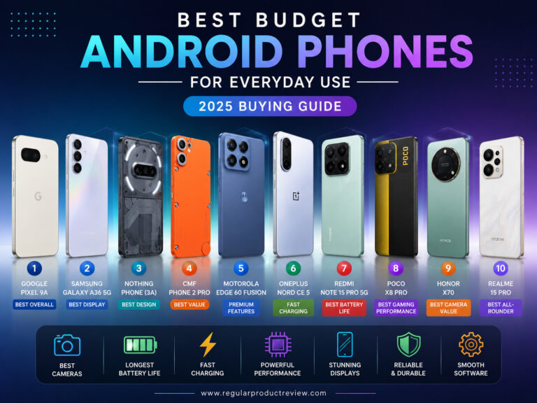 Best Budget Android Phones for Everyday Use