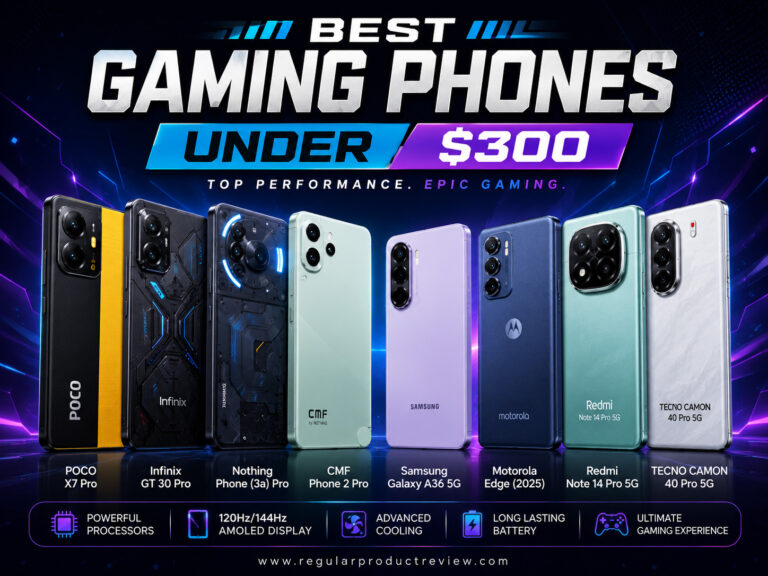 Best Gaming Phones Under $300 in 2026 | Top Budget Gaming Smartphones Compared