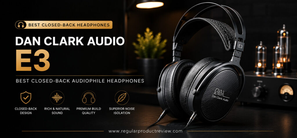 Dan Clark Audio E3 Best Closed-Back Audiophile Headphones