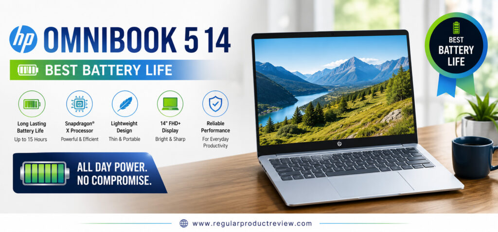 HP OmniBook 5 14 Best Battery Life