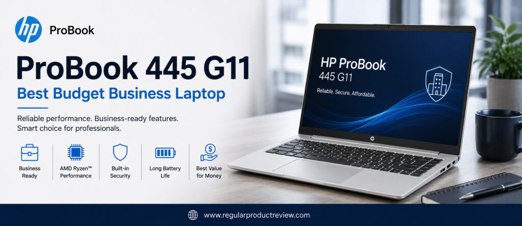 HP ProBook 445 G11 Best Budget Business Laptop