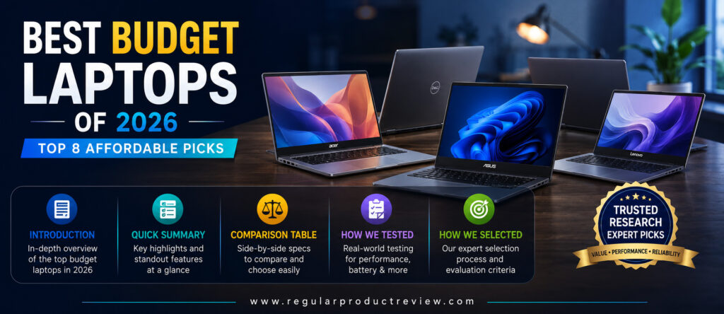 Selected Best Budget Laptops