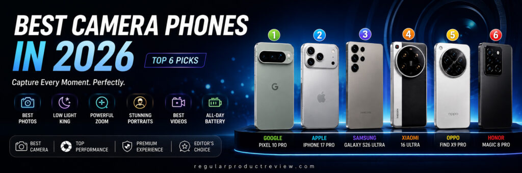 How We Tested & Selected These Camera Phones