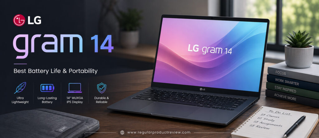LG Gram 14 Best Battery Life & Portability