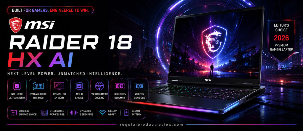 MSI Raider 18 HX AI