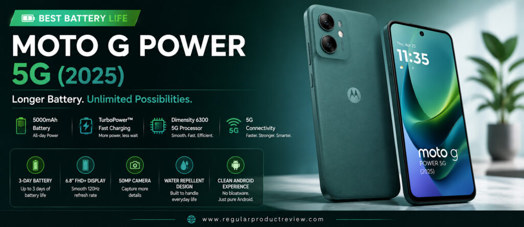 Moto G Power 5G (2025) Best Battery Life