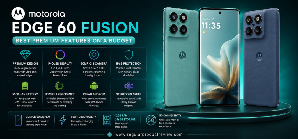 Motorola Edge 60 Fusion Best Premium Features on a Budget