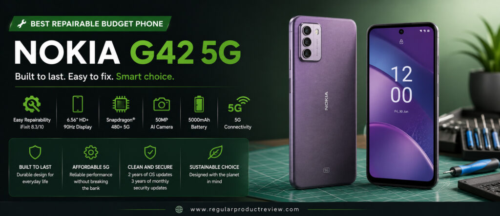 Nokia G42 5G Best Repairable Budget Phone