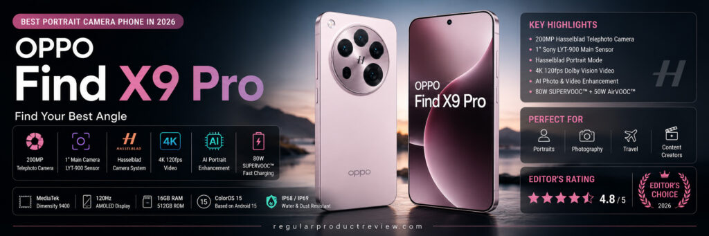 Best Camera Phone for Portrait Photography in 2026