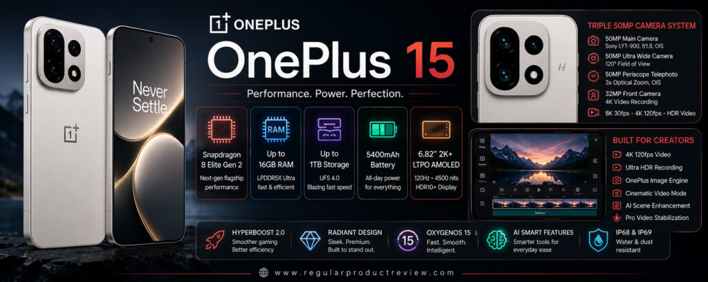 OnePlus 15 for Video Editing