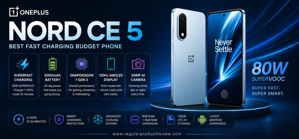 OnePlus Nord CE 5 Best Fast Charging Budget Phone