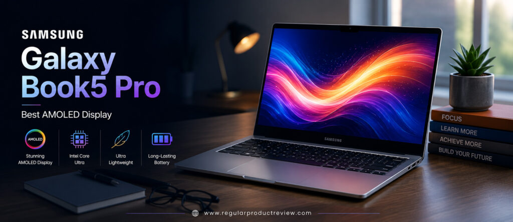 Samsung Galaxy Book5 Pro Best AMOLED Display