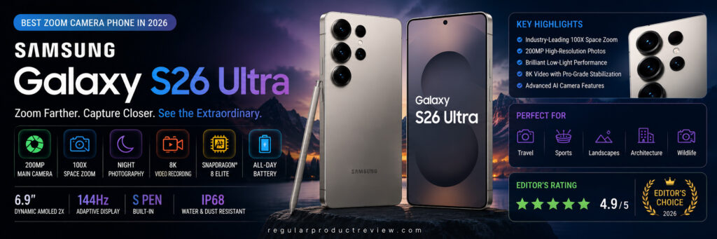 Best Camera Phone for Zoom Photography in 2026