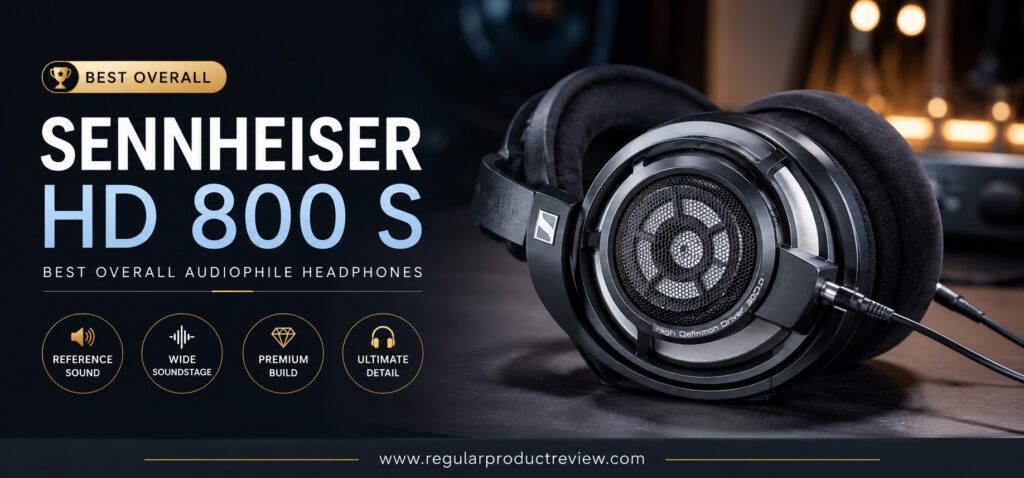 Sennheiser HD 800 S Best Overall Audiophile Headphones