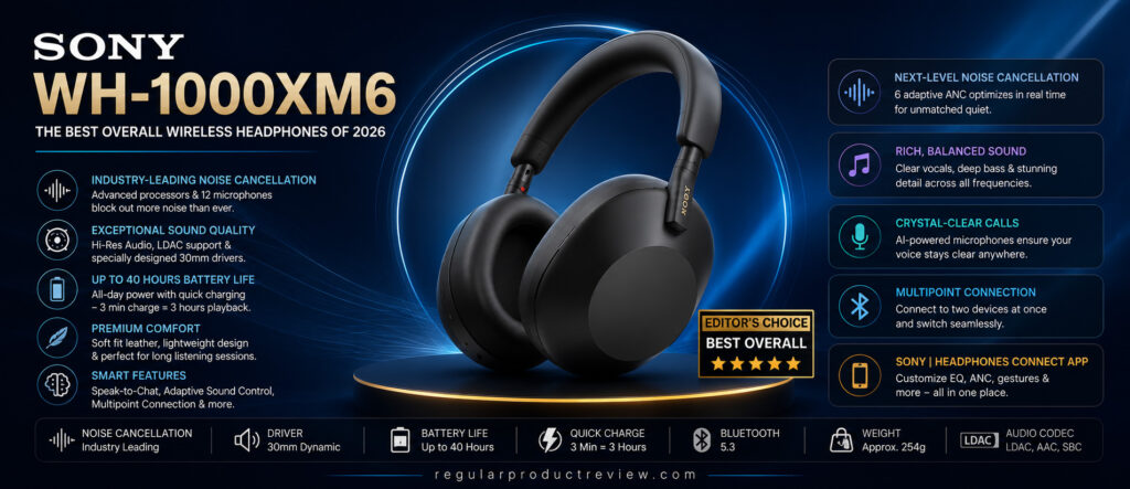 Sony WH-1000XM6