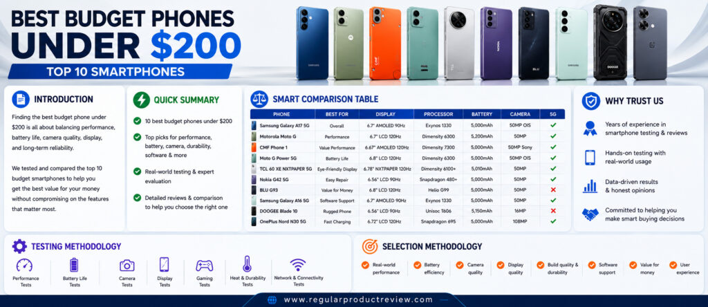 Top 10 Affordable Smartphones for Every Need