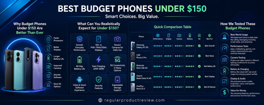 Budget Phones Under $150