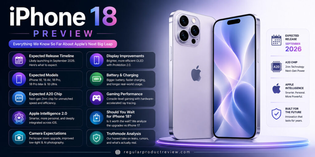 iPhone 18 Preview