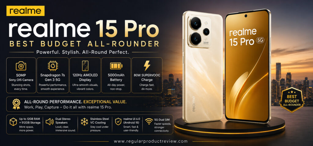 realme 15 Pro Best Budget All-Rounder
