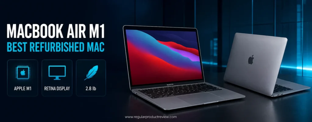 Apple MacBook Air M1 refurbished ultrabook for portable work