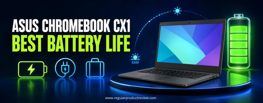 ASUS Chromebook CX1 CX1400 selected as the best budget laptop for battery life
