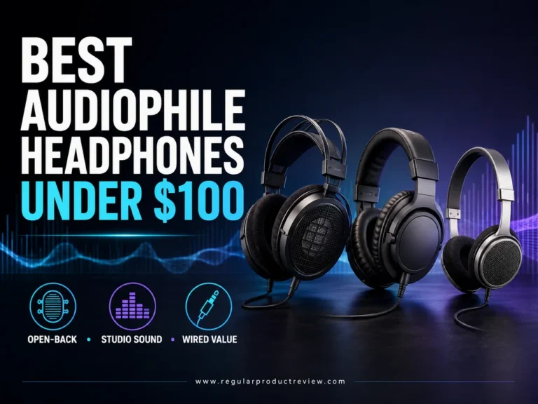 Best audiophile headphones under $100 featuring open-back, closed-back, and lightweight wired models