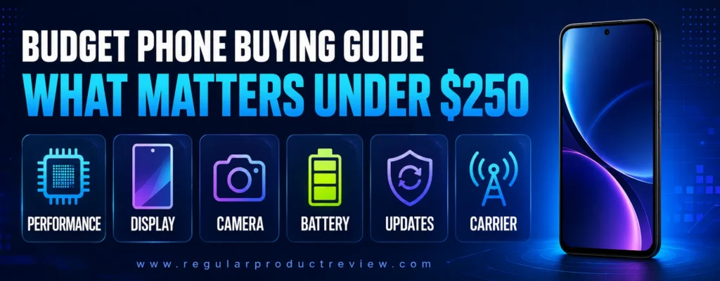 Buying guide for choosing the best budget phone under $250