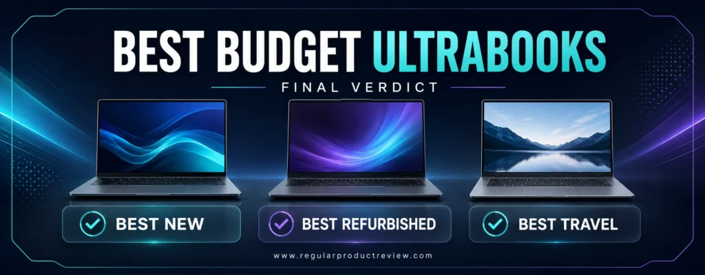 Final verdict on the best budget ultrabooks under $500