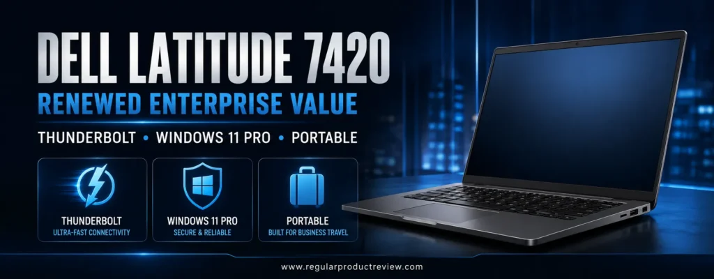 Dell Latitude 7420 renewed business laptop for professional work