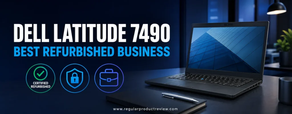 Certified refurbished Dell Latitude 7490 selected as the best business laptop under $300