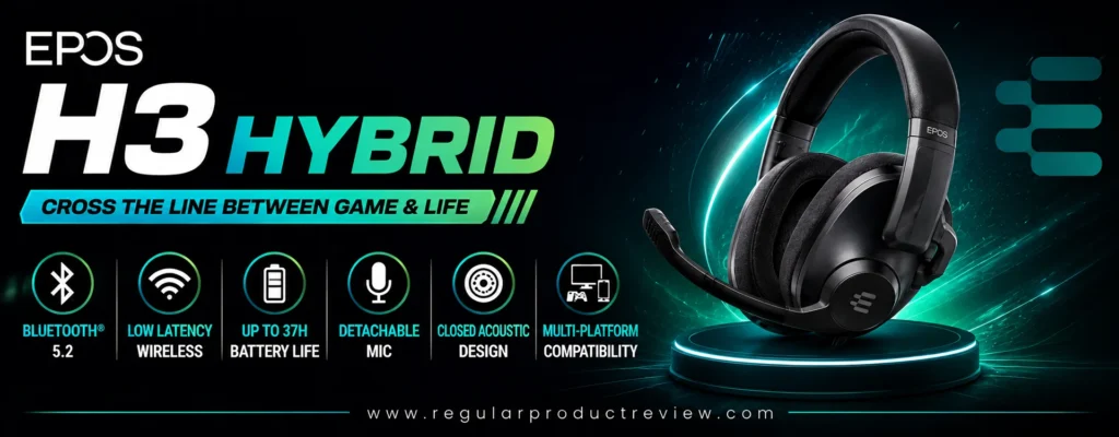 ASUS TUF Gaming H3 Wireless gaming headset featuring low-latency 2.4GHz wireless connectivity, ASUS Essence 50mm drivers, up to 25-hour battery life, lightweight comfort, boom microphone, and multi-platform compatibility for immersive gaming.