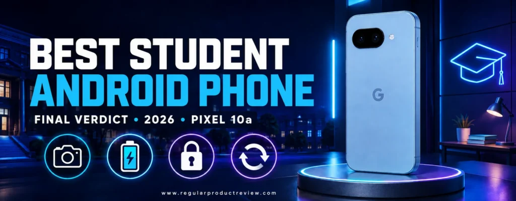 Google Pixel 10a final verdict highlighting its student-friendly design, intelligent features, capable cameras, and reliable everyday performance
