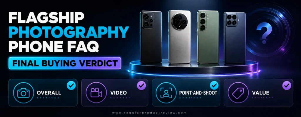 Flagship photography phone FAQ and final verdict for the best camera phones