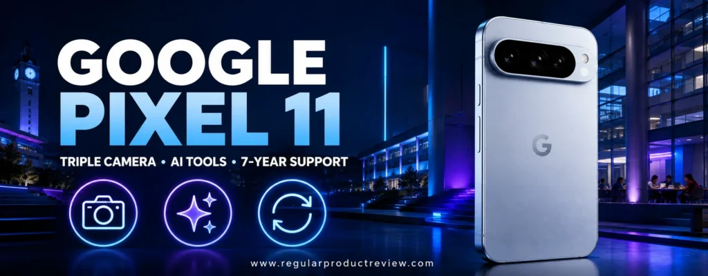Google Pixel 11 Android smartphone for students with a modern design, intelligent features, capable cameras, and reliable everyday performance
