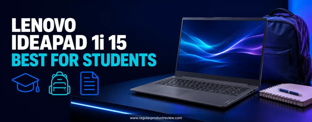 Lenovo IdeaPad 1i 15 Gen 7 selected as the best budget laptop for students
