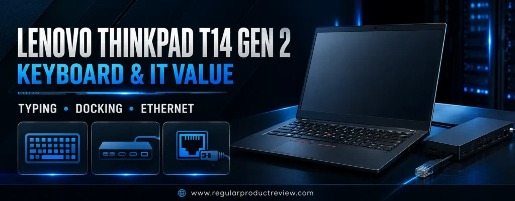 Lenovo ThinkPad T14 Gen 2 renewed business laptop for professional work