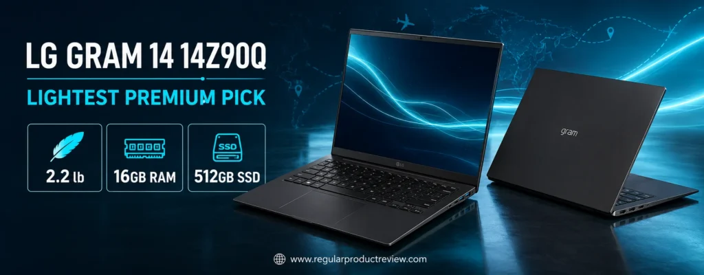LG Gram 14 14Z90Q lightweight premium ultrabook for portable work