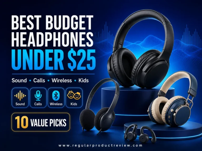 Best budget headphones under $25 with over-ear, on-ear, wireless, and ear-clip value picks